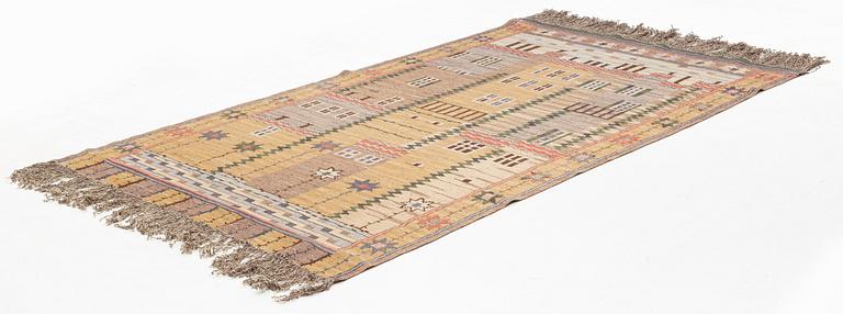 Märta Måås-Fjetterström, draperi, "Perugia", rölakan, ca 247 x 150 cm, signerad MMF.