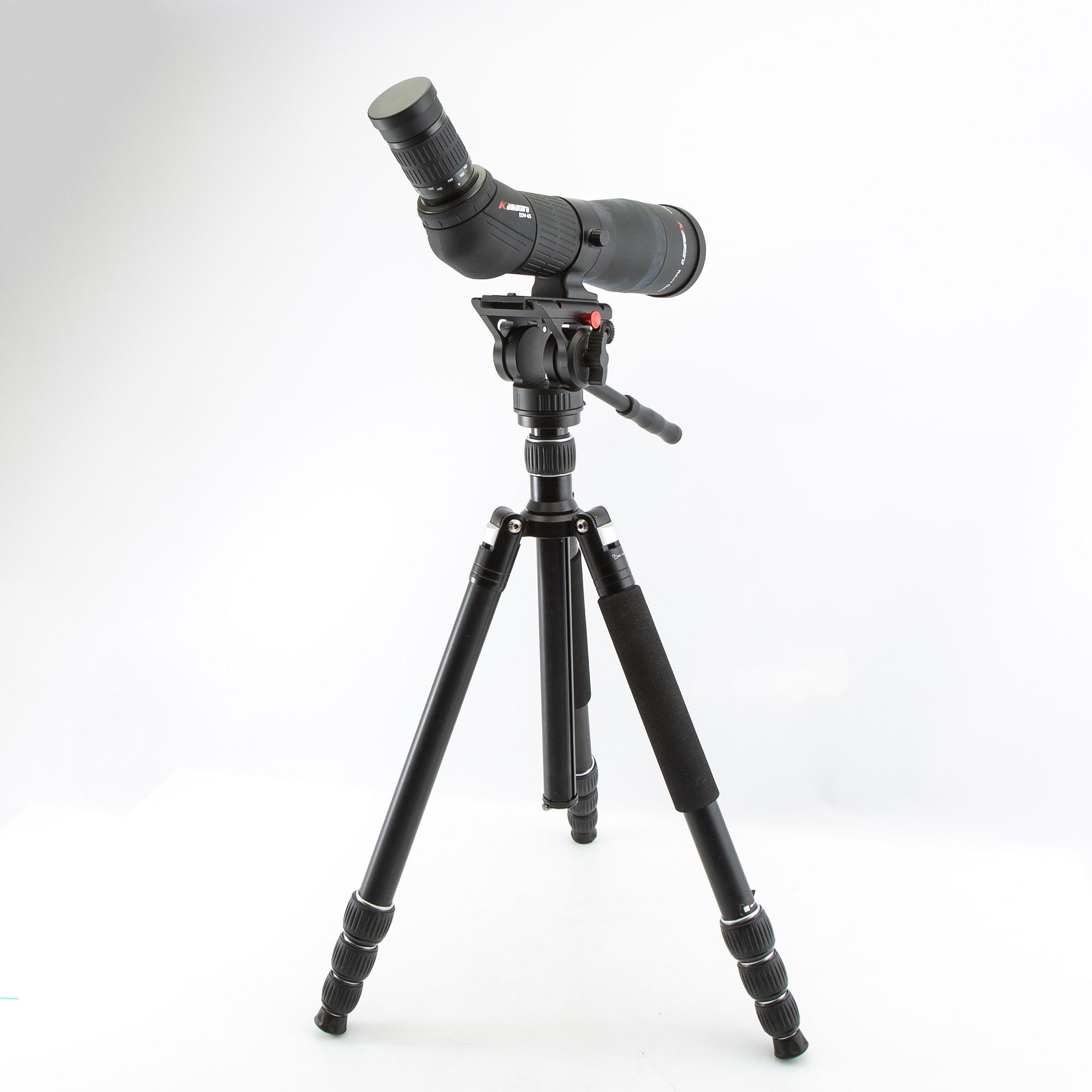 Spotting scope with tripod Kamakura EDV-65 Japan.