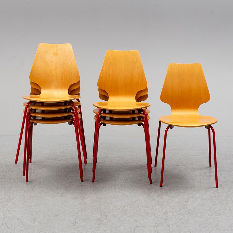 STOLAR, 8 stycken, Labofa, Danmark, 1900-talets slut.