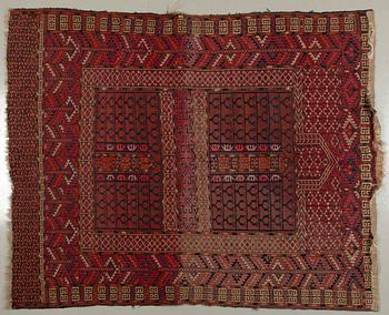MATTA, Tekke Ensi, antik, ca 117x140 cm.