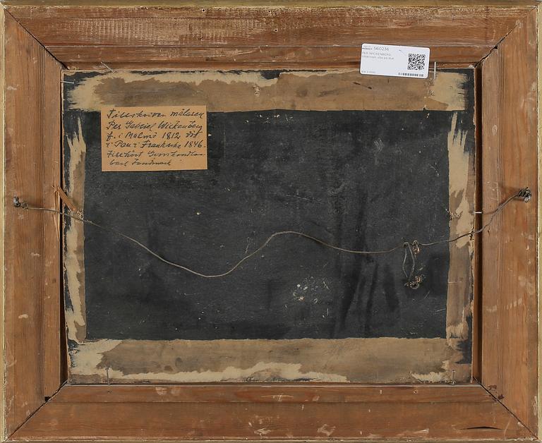 PER WICKENBERG, tillskriven, olja på pannå, osignerad.