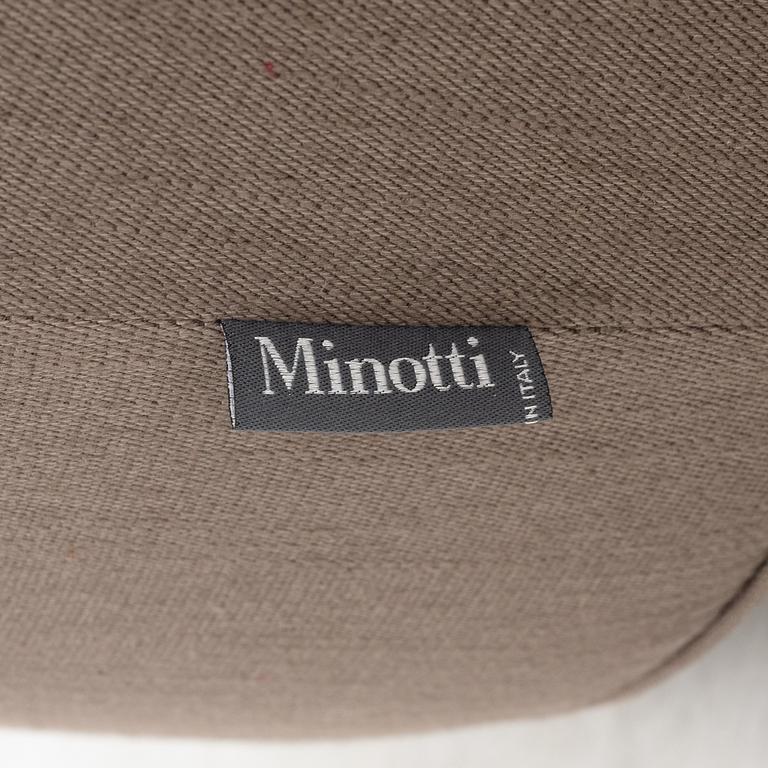 Rodolfo Dordoni, a pair of 'Portofino' armchairs, Minotti, Italy.