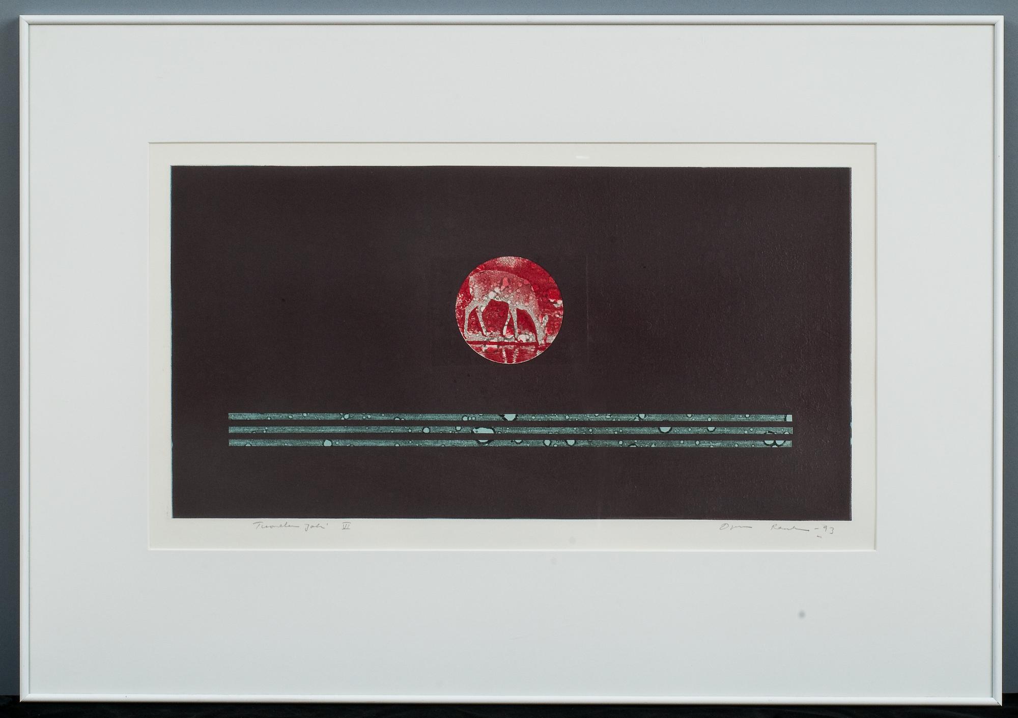 Osmo Rauhala, "TUONELAS STRÖM VI".