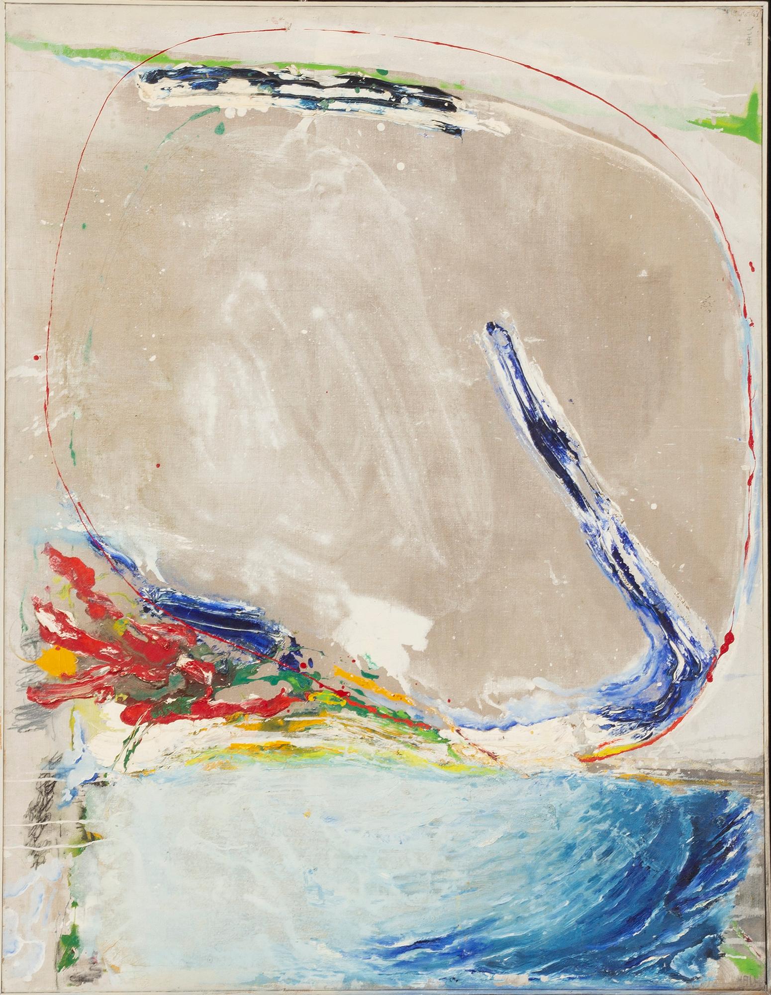 LENNART HALL, a signed oil on canvas.