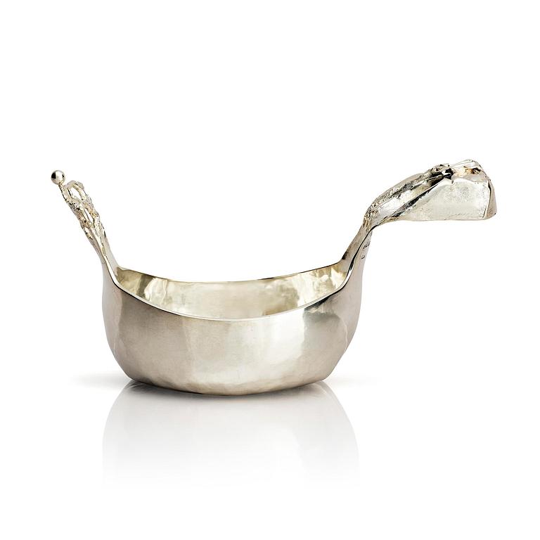 Lars Arby, a sterling silver drinking cup, Gothenburg, Sweden 1979.