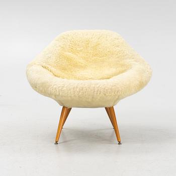Arne Dahlén, an 'Eva' easy chair, Dahléns Dalums Fåtöljindustri AB, 1960's.