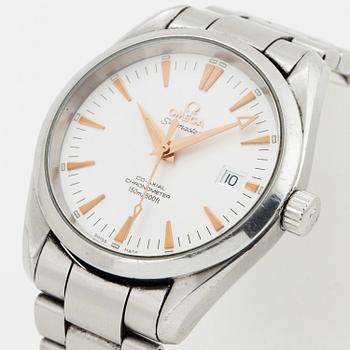 OMEGA, Seamaster (150m/500ft), Aqua Terra,  Chronometer, wristwatch, 38 mm.