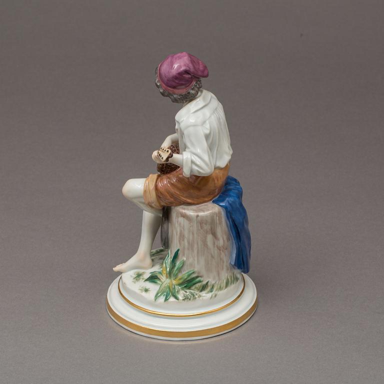 FIGURIN, Meissen, 1900-tal, porslin.