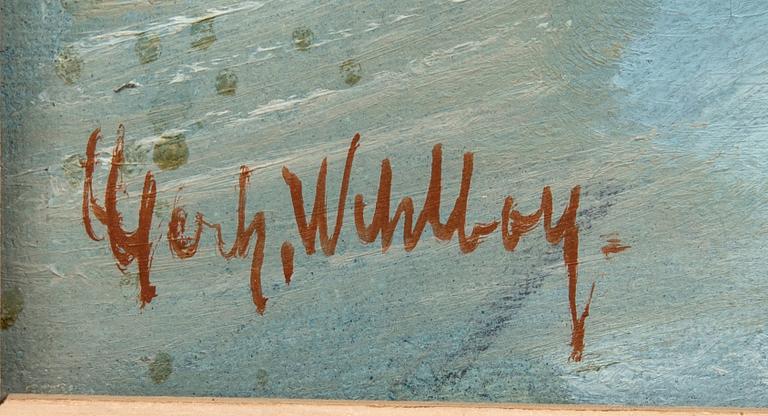 Gerhard Wihlborg, "Gråvinter Ystad".