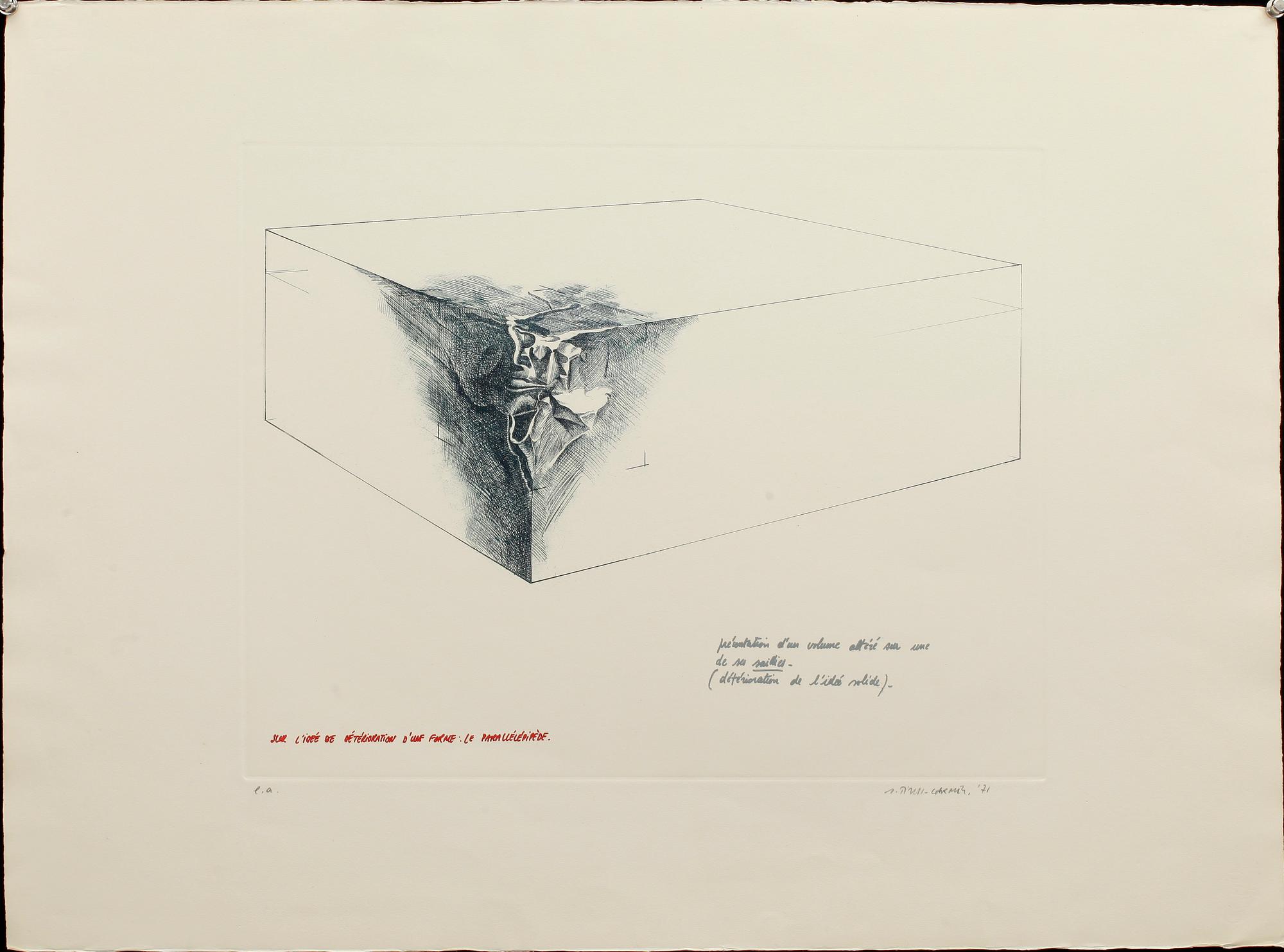 GERARD TITUS-CARMEL, 7 st, färglitografier, sign, dat och numr.