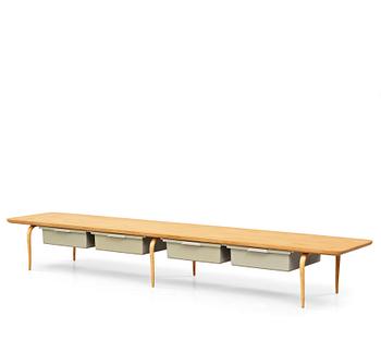 A rare Bruno Mathsson sideboard / low table, Firma Karl Mathsson Värnamo, Sweden 1965.