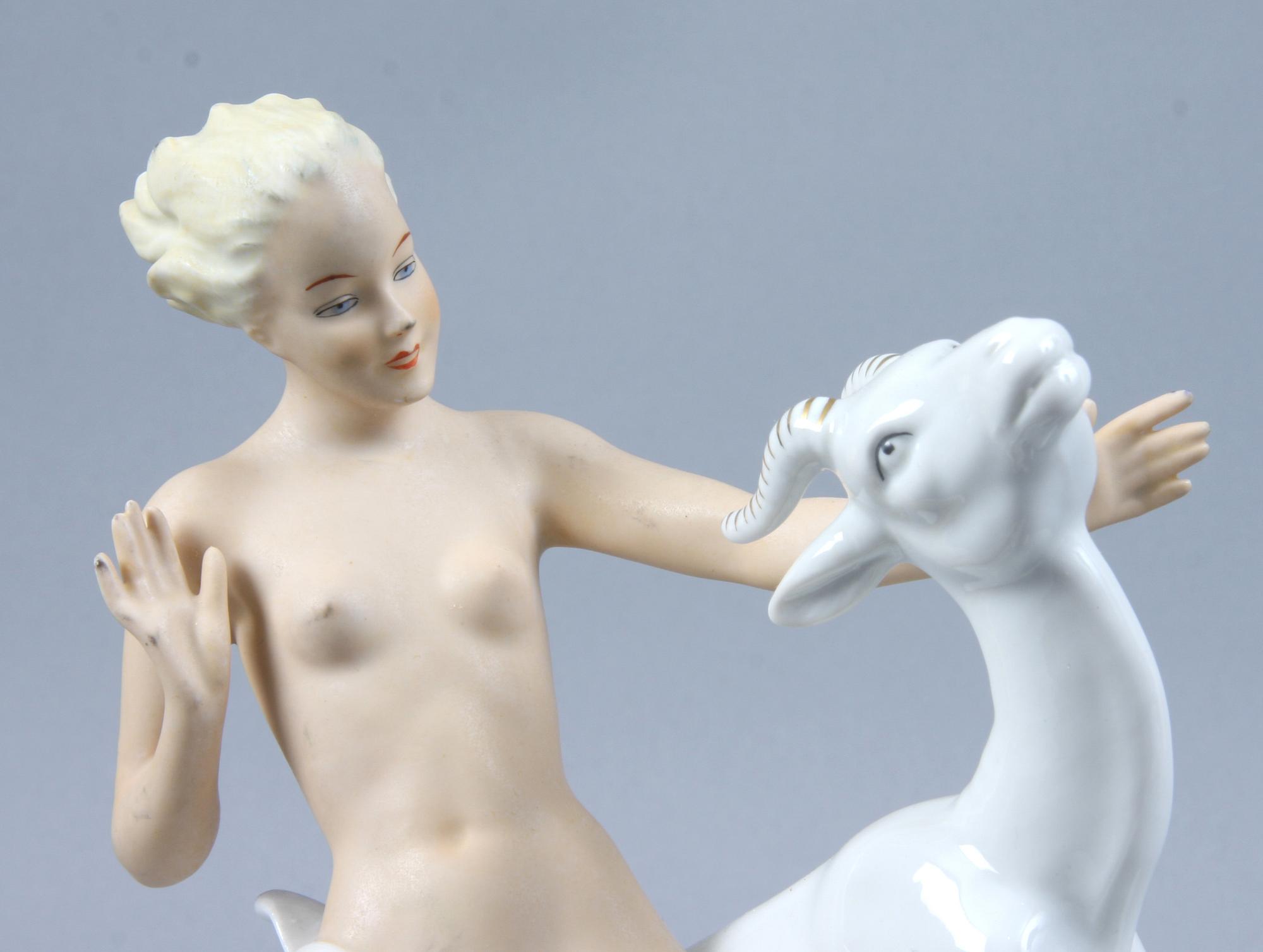 FIGURIN, porslin, Schaubach, 1900-talets andra hälft.