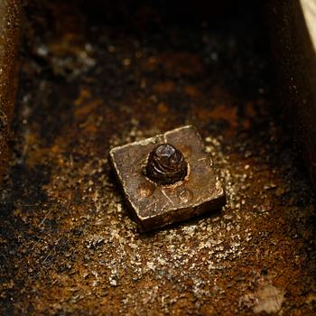 LJUSSTAKAR, ett par, senempire, 1800-talets första hälft.