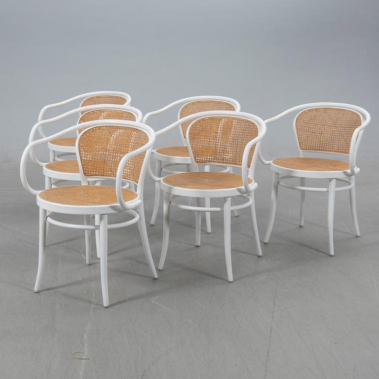Michael Thonet, chairs, 6 pcs, "No 30", TON.