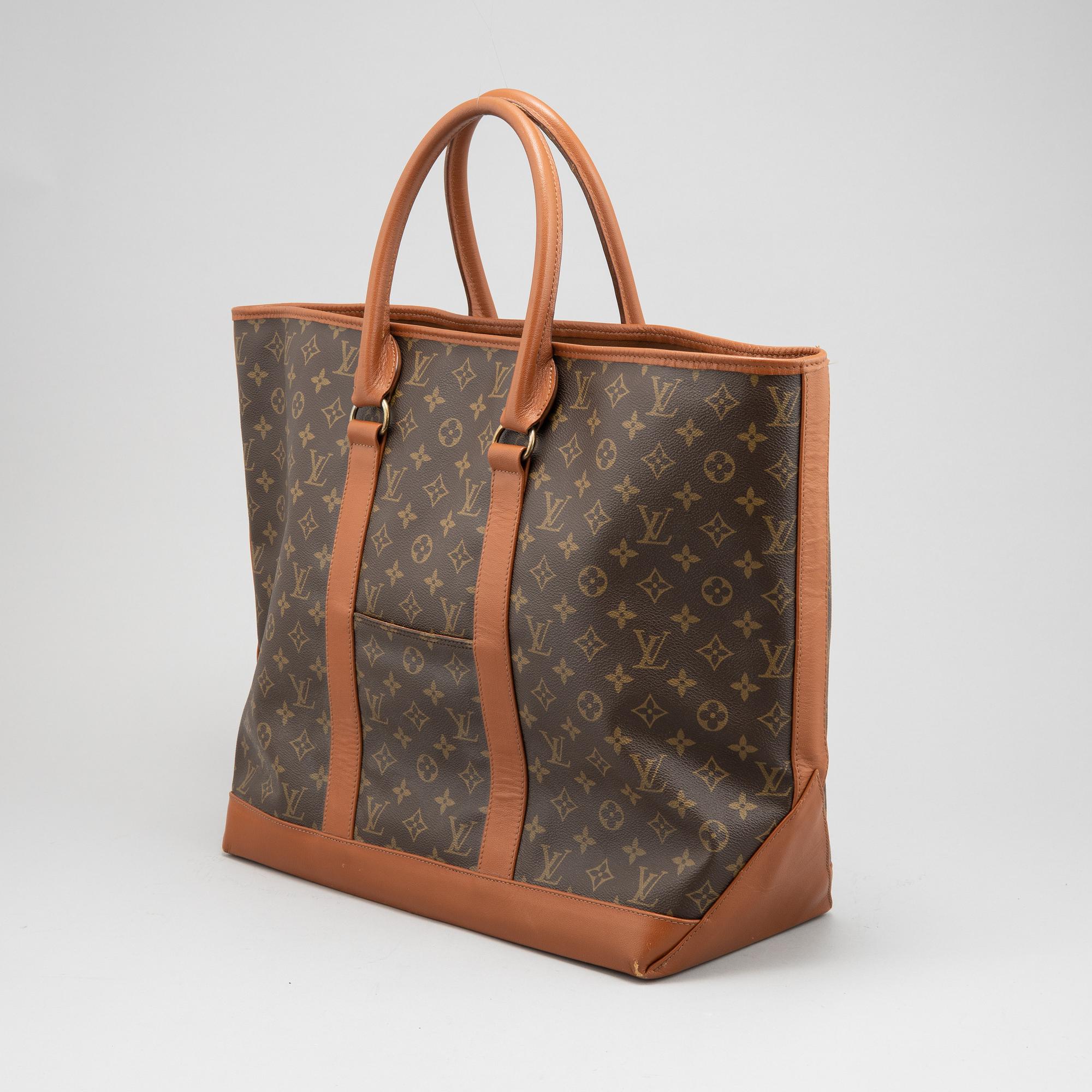 Louis Vuitton, a monogram canvas tote bag, 1970's.