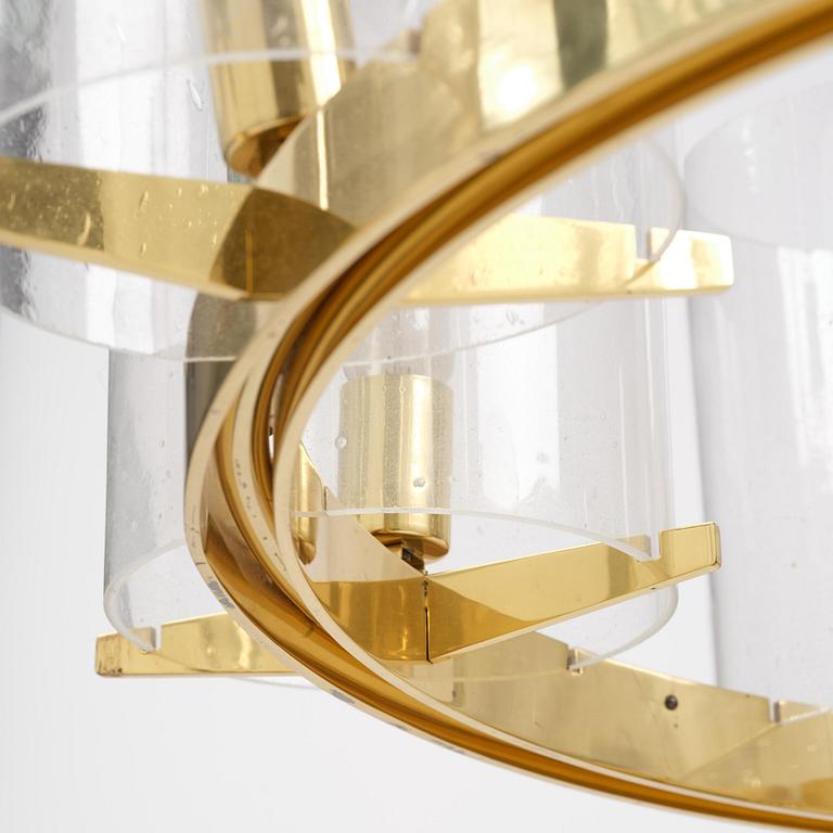 Hans-Agne Jakobsson, a ceiling lamp, Hans-Agne Jakobsson AB, Markaryd, 1960s.