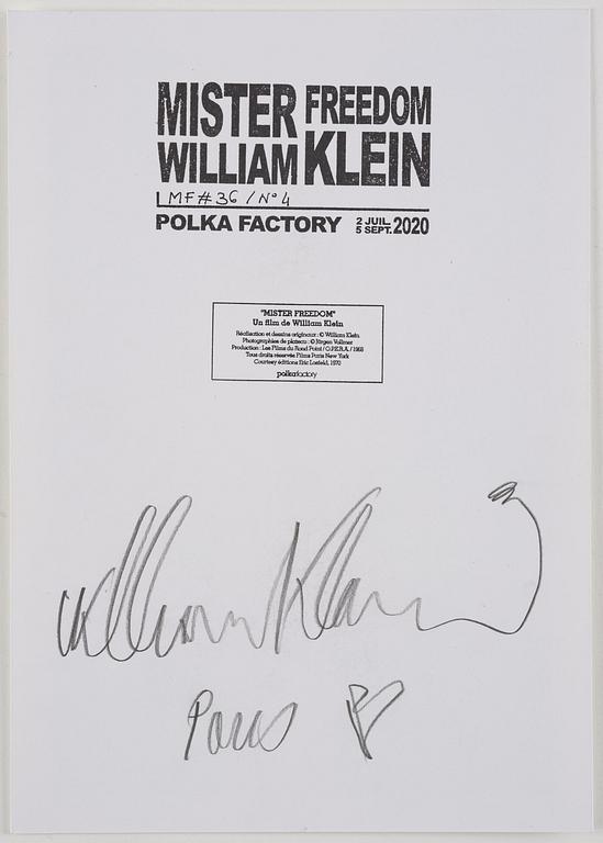 William Klein, ”Mister Freedom koffert - full set edition”, 2020.