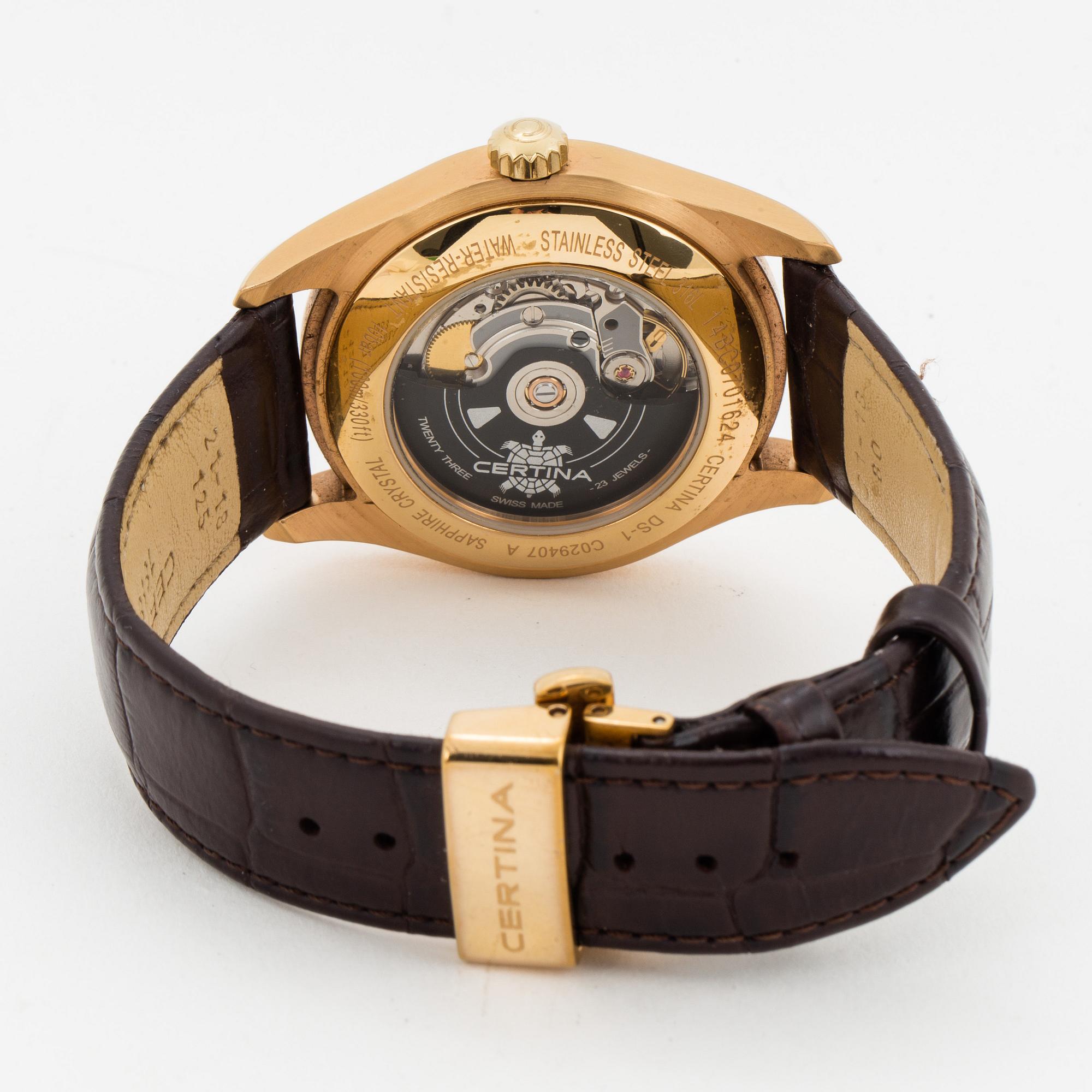 CERTINA, DS-1, Powermatic 80, wristwatch, 40 mm.