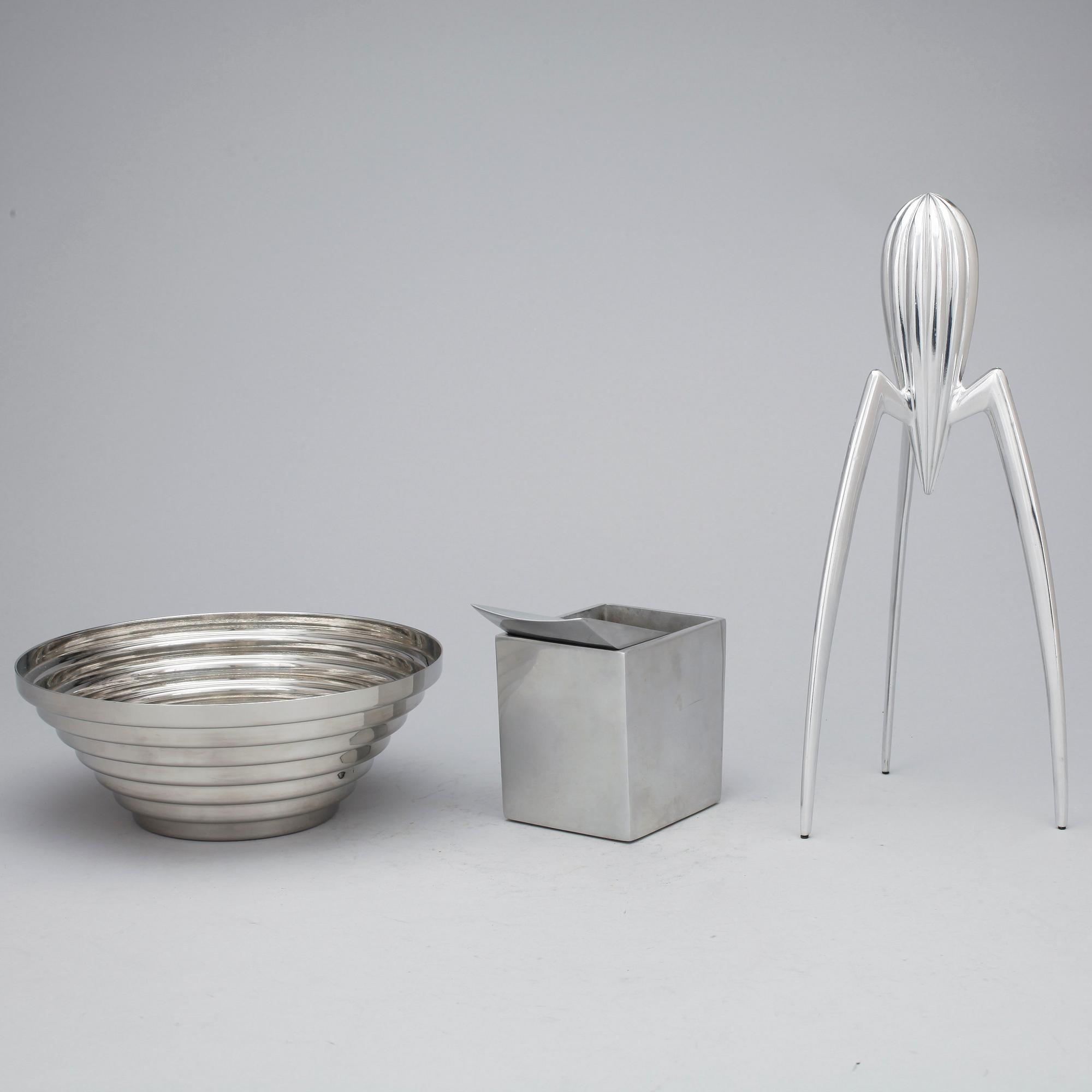 JUICEPRESS, ASKFAT samt SKÅL, Philippe Starck & Giulio Confalonieri.