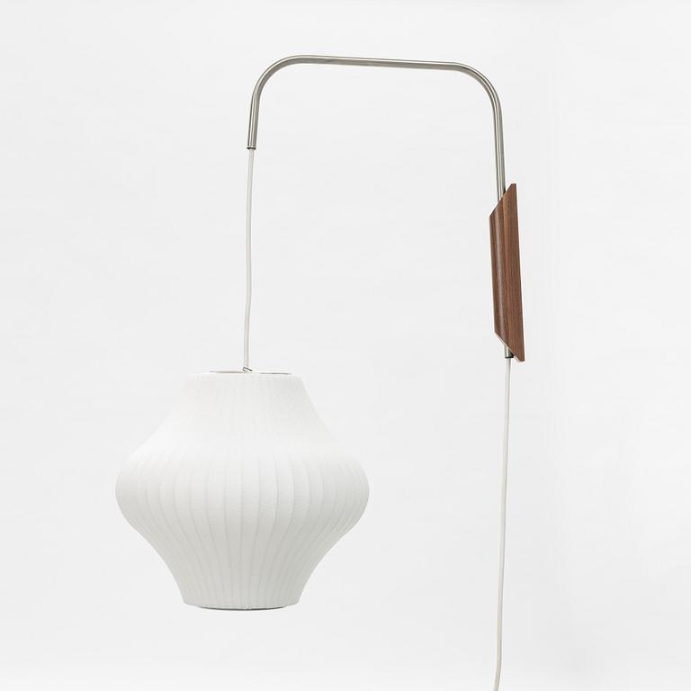 George Nelson, vägglampa, "Nelson Pear", Herman Miller, USA.