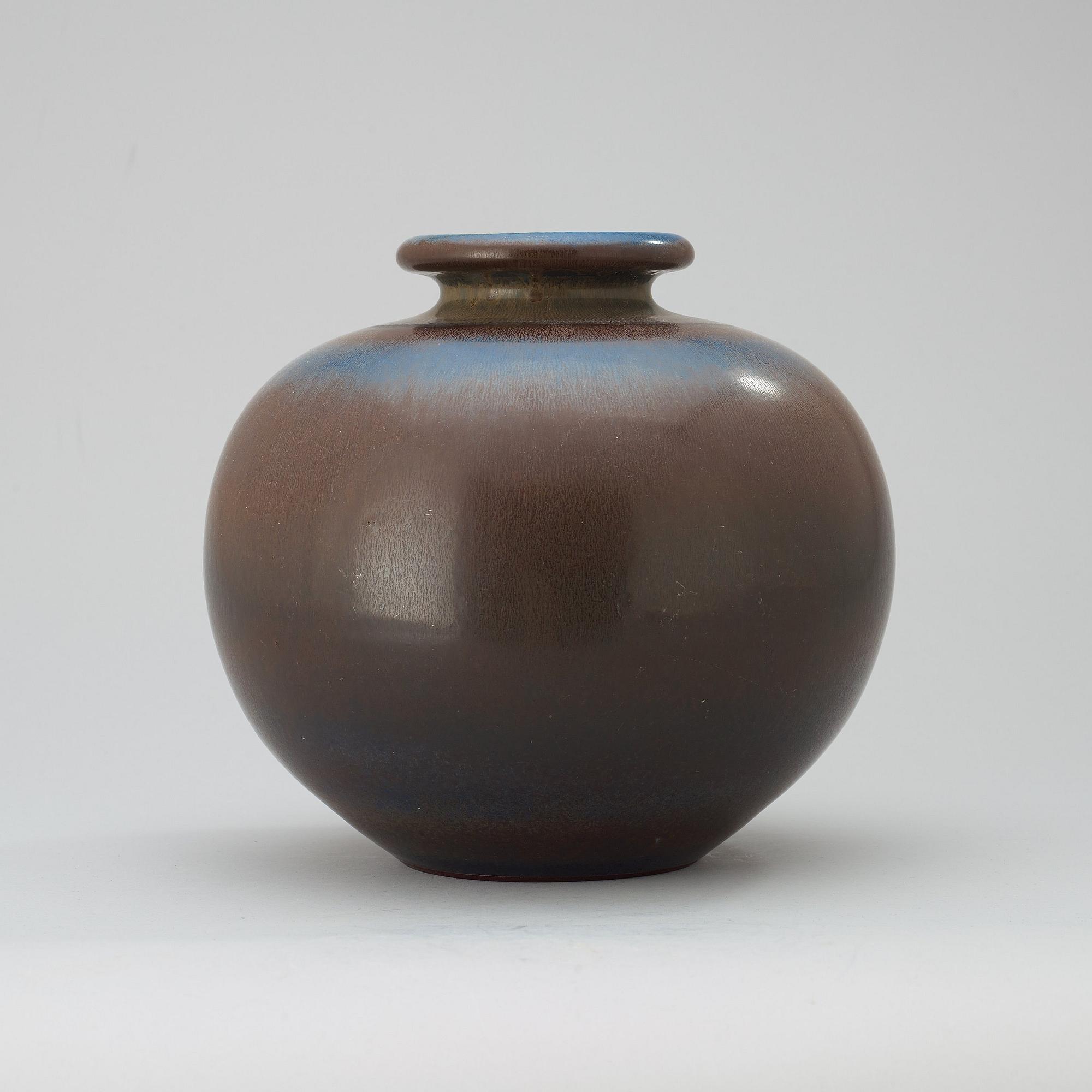 BERNDT FRIBERG, urna, stengods, Gustavsberg Studio, 1962.