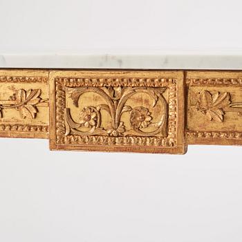 Konsolbord, Stockholmsarbete 1700-talets senare del, Gustavianskt.
