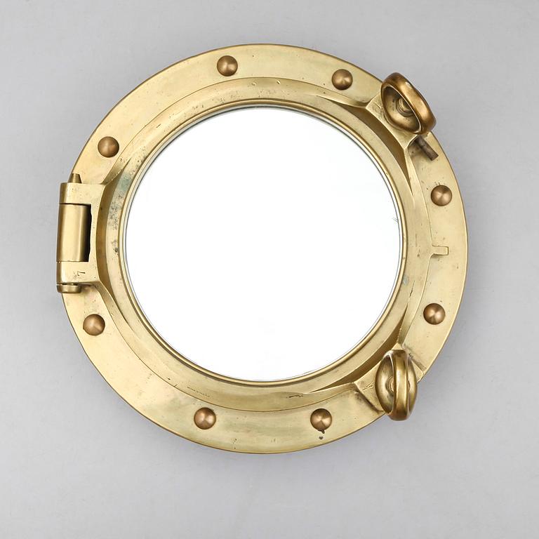 FARTYGSVENTIL, mässing, 1900-talets första hälft.