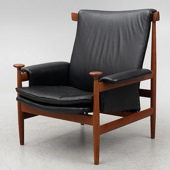 Finn Juhl, a 'Bwana' easy chair, France & Son, Denmark.