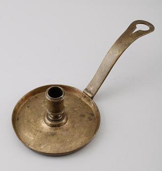 NATTLJUSSTAKE, mässing, 1700-tal.