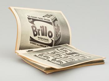 UTSTÄLLNINGSKATALOG, Andy Warhol Moderna Museet, Stockholm, 1968. 2:a upplagan maj 1969.
