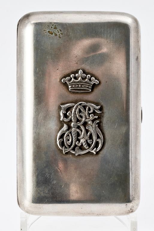 DOSA, silver, St Petersburg Ryssland, 1800-talets slut. Vikt ca 210 gram.