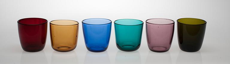 Kaj Franck, A JUICE GLASS SET.