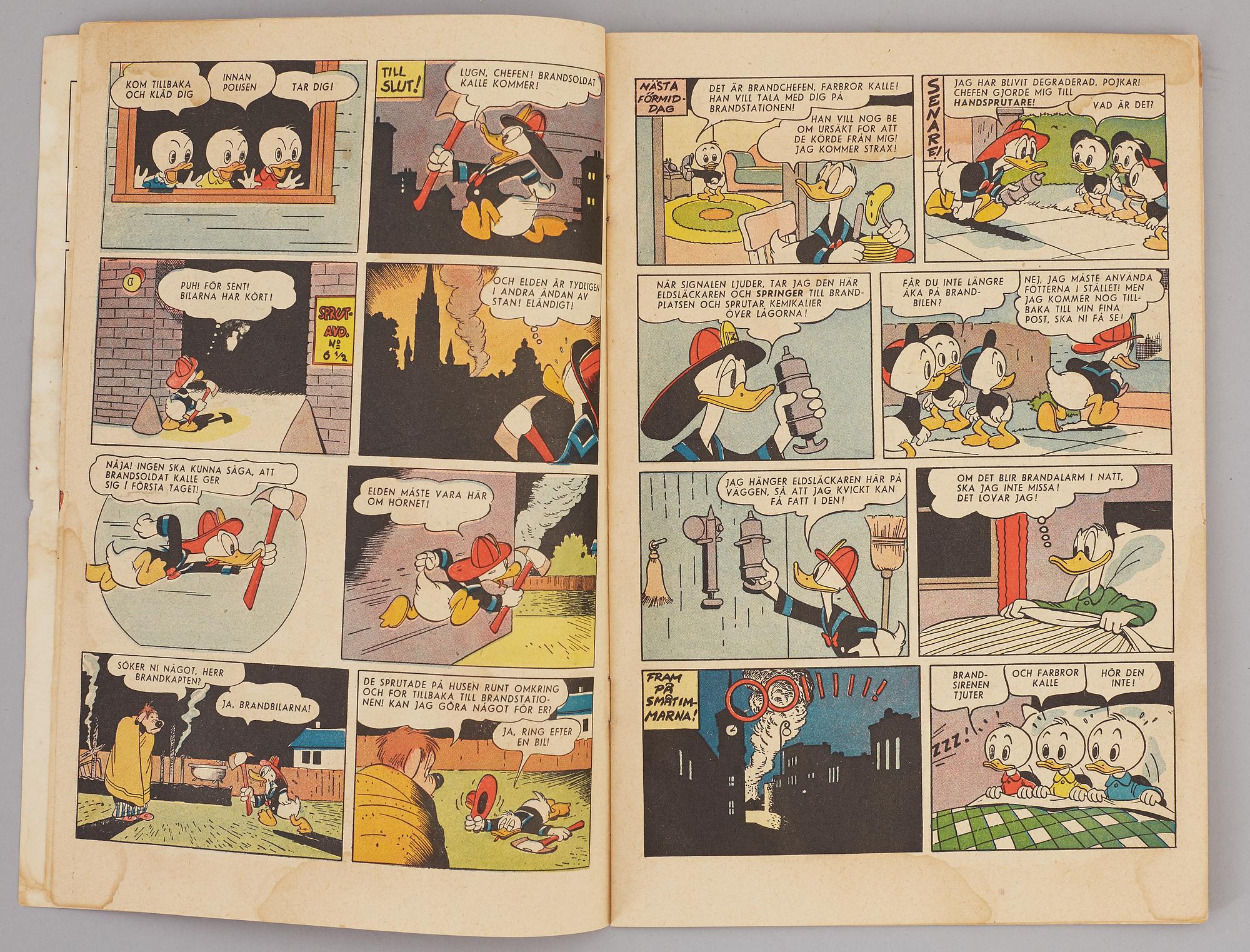 KALLE ANKA, serietidning, nr 1, 1948.