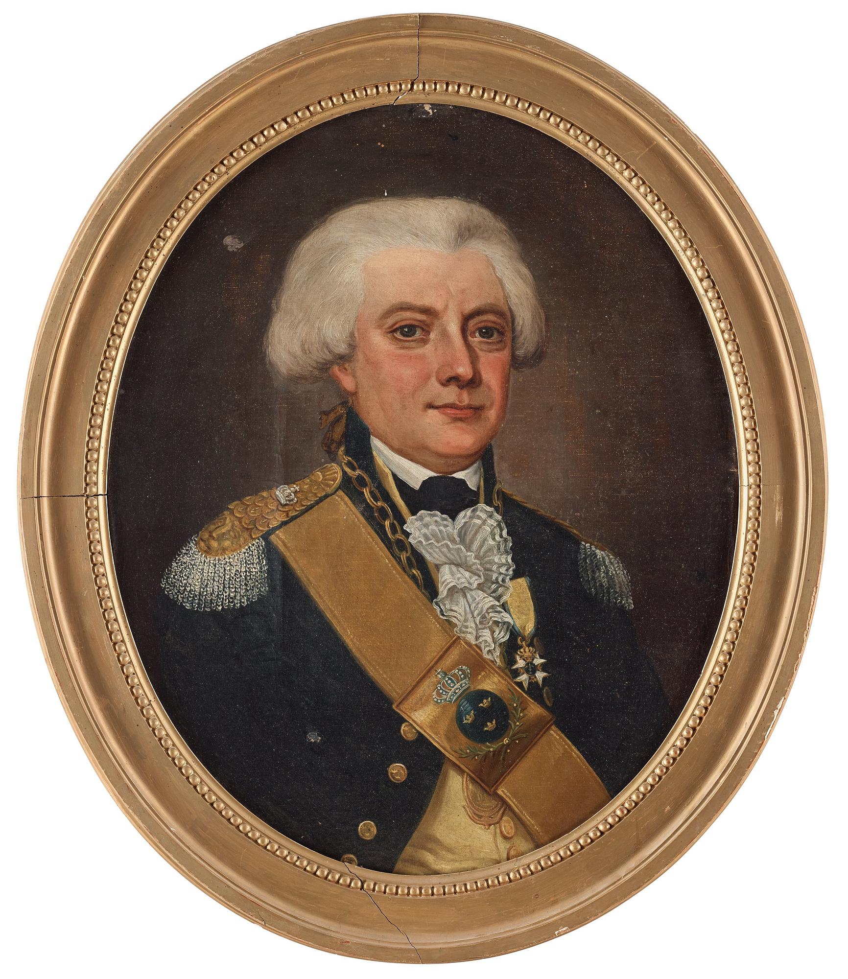 Johan Ahlberg, Generallöjtnant Adam Ludvig Lewenhaupt (1748-1808).