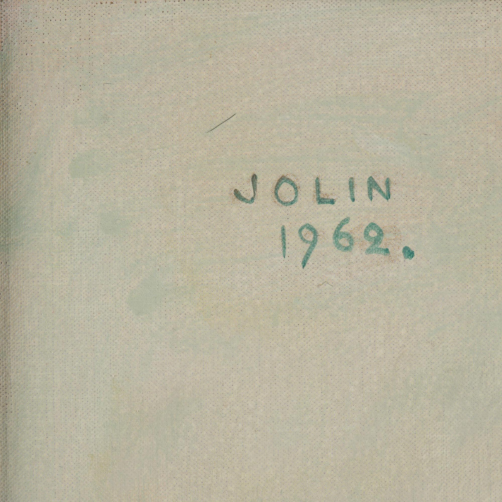 Einar Jolin, Self-portrait.