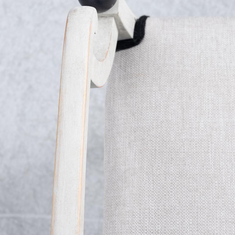 Taburetter, ett par , 1800-tal.