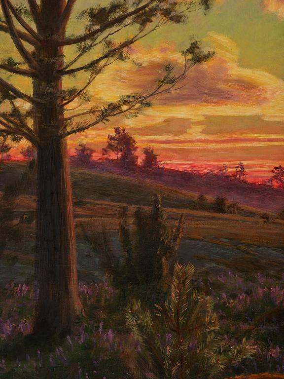 Johan Krouthén, "Ljungen" (Heather moorland).