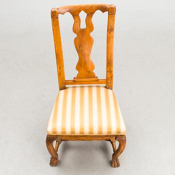 An 18th century chair.