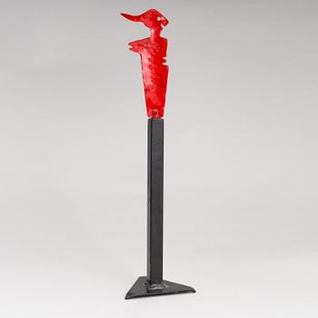 SOILE YLI-MÄYRY, sculpture, metal, signed and dated 2002.