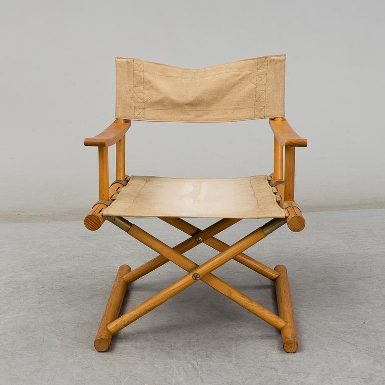 SUNE LINDSTRÖM, a "Sune" folding chair, Nordiska Kompaniet, Sweden 1960's. Provenance: Elias Svedberg.