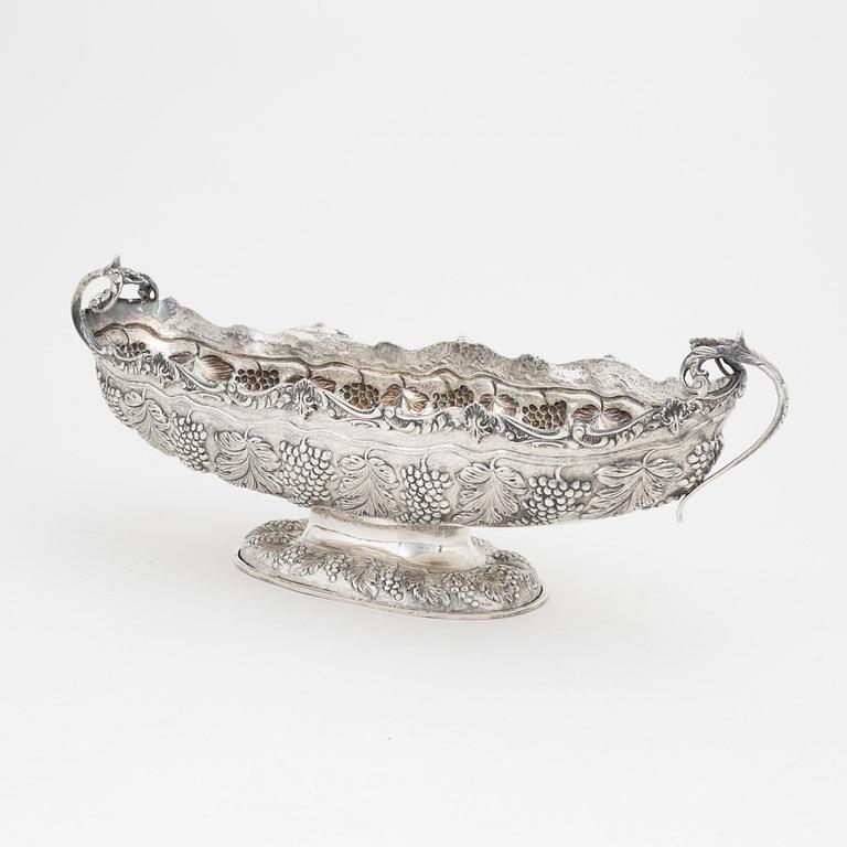 Jardiniere, silver 900, Turkiet, 1900-talets mitt.