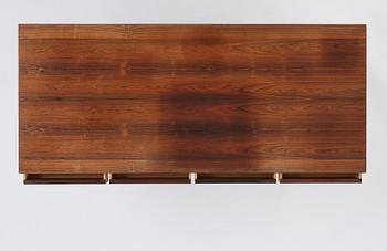 Nanna Ditzel, a desk, Søren Willadsen Møbelfabrik, Denmark, 1950s.