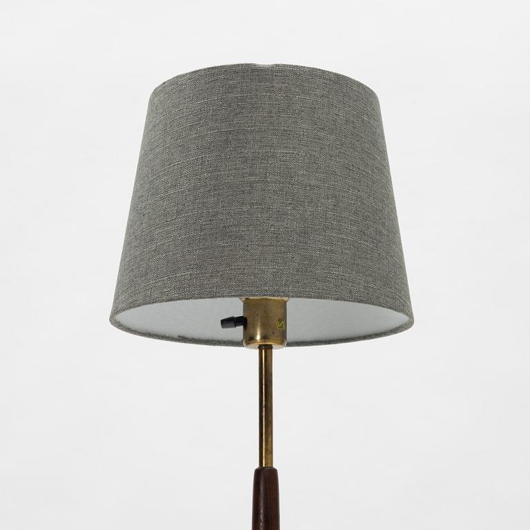 A 1950's/60's floor lamp, Nybro Armaturfabrik, Sweden.