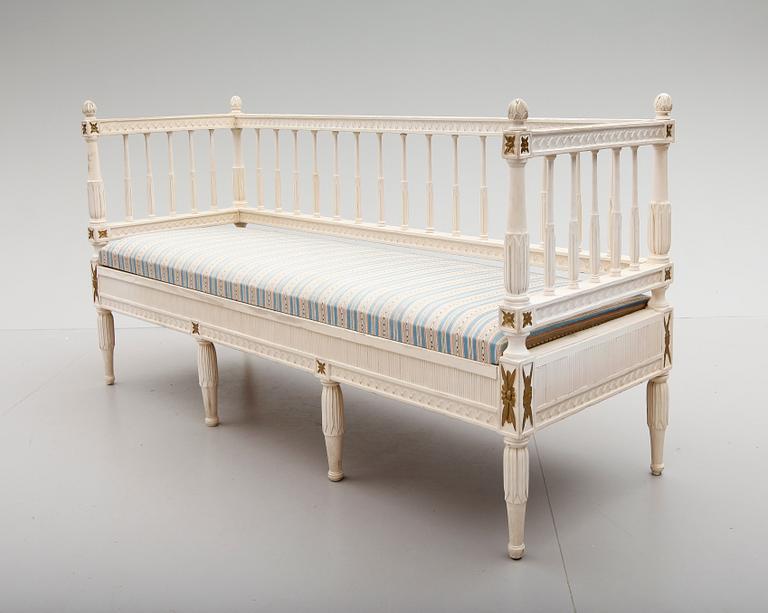 SOFFA, sengustaviansk, sekelskiftet 1800.