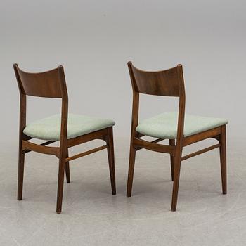 A set of six chairs, second half of the 20th century.