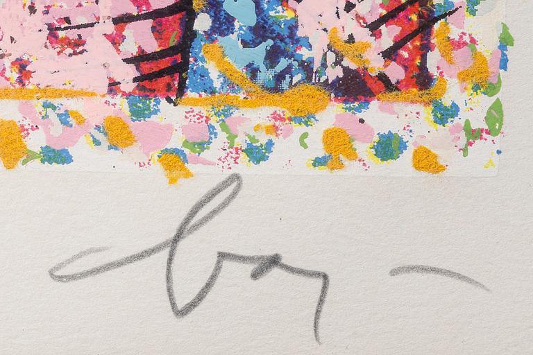 Enrico Baj, "La baignade".