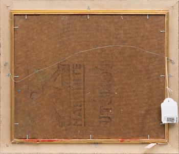 KALLE HEDBERG, öljy levylle, signeerattu.