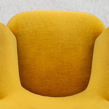 Carl Malmsten, fåtölj, "Hemmakväll", OH Sjögren, 1900-talets andra hälft.