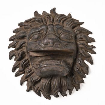 Anna Petrus, a cast iron mascaron, Näfveqvarns bruk, Swedish Grace.