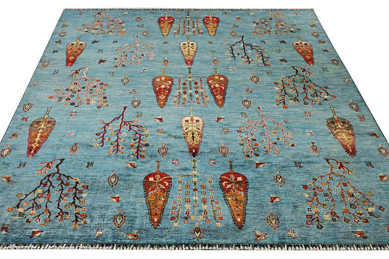 A Khorjin carpet, c. 304 x 255 cm.